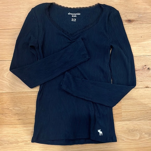 Abercrombie & Fitch Tops - Blue Abercrombie Long Sleeve Shirt